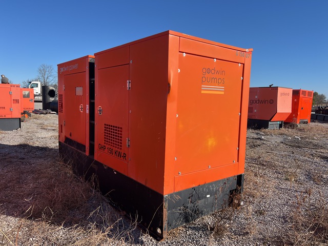 Godwin GHP150KW-R 181 kVA Skid-Mounted Generator Set