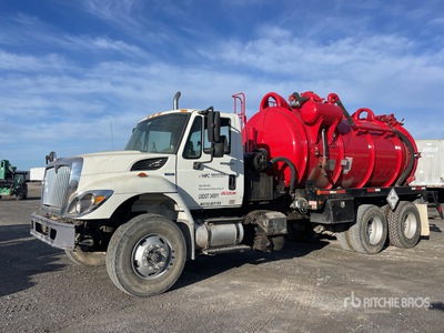 2009 International 7400 6x4 Vacuüm tankwagen