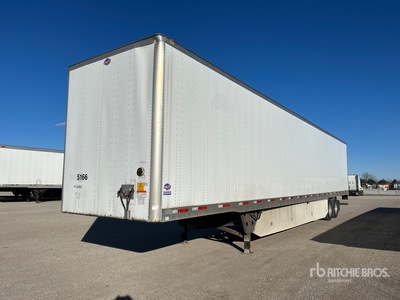 2015 Utility VS2DX 53 ft x 102 in T/A Van Trailer