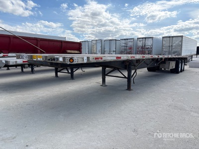 2008 Utilty 48 ft T/A Flatbed Trailer