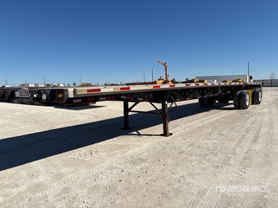 2010 Direct DT48GTWSAW-P 48 ft T/A Spread Axle Remolque caja abierta