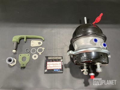 (1) Vehicular Door Handle, (2) Spring Brakes & Assorted Items