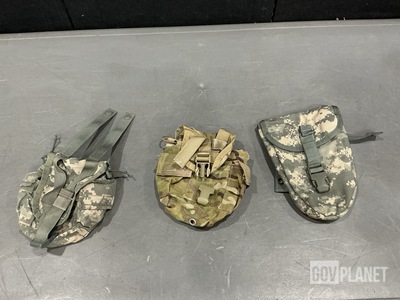 (265) Canteen Pouches, (91) Entrenching Tool Carriers & (3) Water Canteens