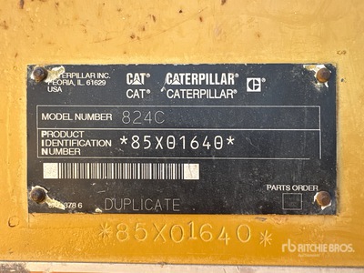 1993 Cat 824C Wheel Dozer