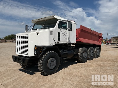 1994 Oshkosh M1070 8x8 Extended Cab Compost Spreader Truck