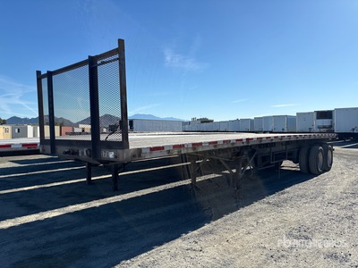 2018 Wilson 38 ft T/A Remorque à plateau