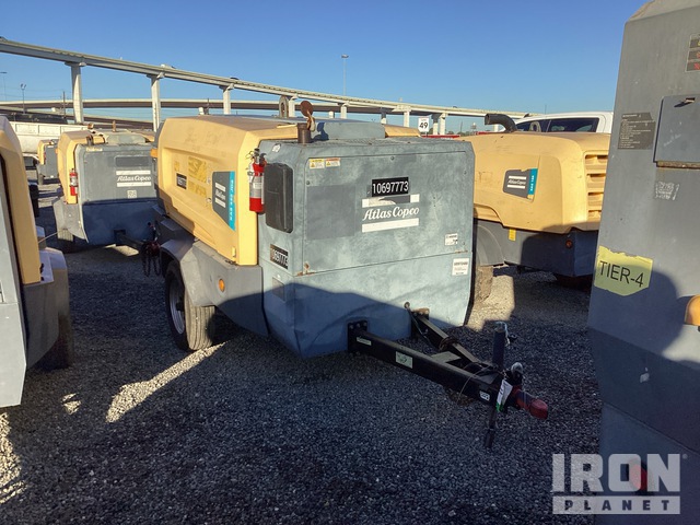 2017 Atlas Copco XAS440JD8 Mobile Air Compressor in Humble, Texas ...