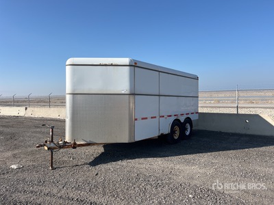 TJ Trail 16 ft T/A Enclosed Trailer