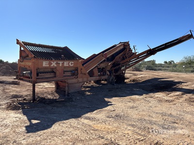2001 Extec 5500 Portable Siebanlage