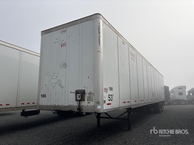 2014 Wabash DVCVHPC 53 ft x 102 in T/A Van Trailer