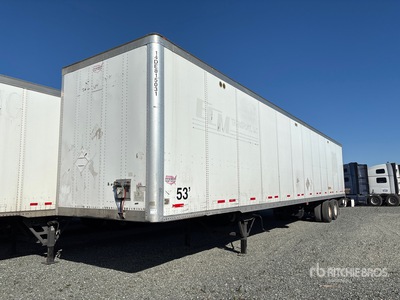 2014 Wabash DVCVHPC 53 ft x 102 in T/A مقطورة فان