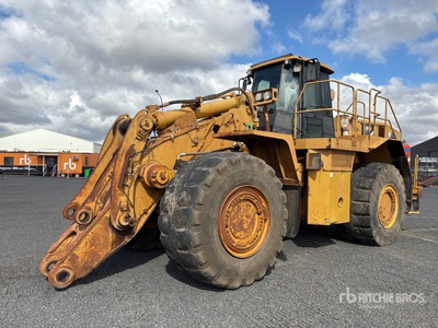 2007 Cat 988H Pala gommata