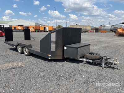 2015 OZ Trailer 5.6 m Bogie/A Utility Trailer