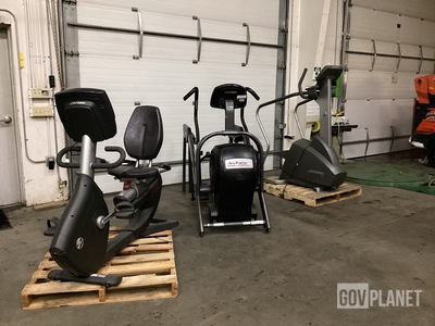(1) Life Fitness Lifecycle, (1) Cybex Arc Trainer & (1) Life Fitness Stepper