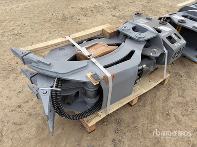 2026 LYALS ALSEG60 Rotating Excavator Grapple - Fits Cat 307 / 6 - 9 ton (Unused)