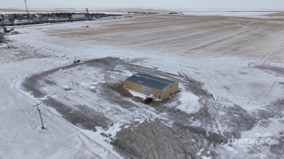 Elrose, SK 4 Hwy 5.17 +/- Acres on Title Industrial Property