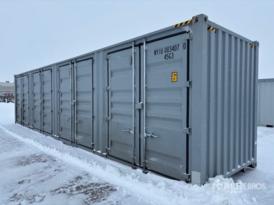 2025 40 ft High Cube Multi-Door Conteneur de stockage