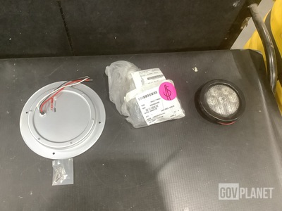 (1) Emergency Pull Light, (10) Patient Compartment Lights & Assorted Items