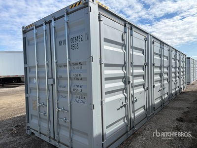 2025 40 ft High Cube Multi-Door Storage Container