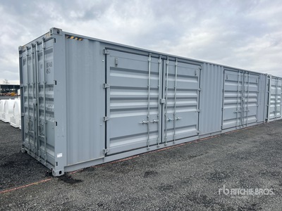 2026 40 ft High Cube Multi-Door Storage Container