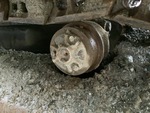 Undercarriage with Right Carrier Rollers