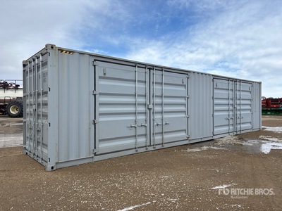 2025 40 ft High Cube Multi-Door Storage Container