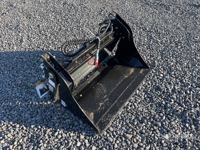 2026 GIYI GY-XKH39 Q/C Multi-Purpose Mini bucket Skid Steer Bucket (Unused)