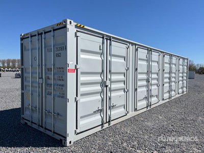2026 40 ft Multi-Door 40 Ft One-Way High Cube Storage Container (Unused)