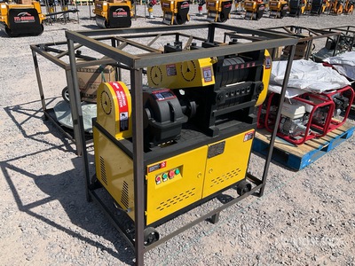 2025 Kowloon GX6-12 Electric Enderezadora y Cortadora de Varilla (Sin Usar) / Scape Bar Straightener and Cutter (Unused)