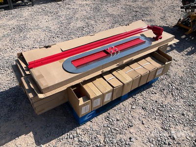 Quantity of 2025 Kowloon 1200*300MM Concrete Bull Float (Unused)