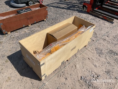 Quantity of (2) 2025 Junda 500kg, 1000kg Lote de Mini Gruas para Montar sobre Camion de Servicio (Sin Usar) / Mini Cranes Varios implementos camion - Fits Service Truck (Unused)