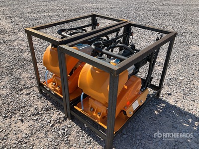 Quantity of (2) 2025 Kowloon HZR120 Lote de Compactadores de Plato Vibratorios (Sin Usar) / Plancha compactadora (Unused)