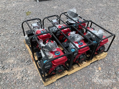 Quantity of (6) 2025 Ashita LBHP20, LBB80 Lote de Bombas de Agua (Sin Usar) / مضخة مياه (Unused)