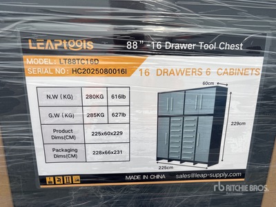 LEAP LT88TC16D Drawer Varios, herramientas manuales (Unused)