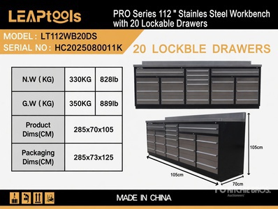 LEAP LT112WB20DS ベンチ (Unused)