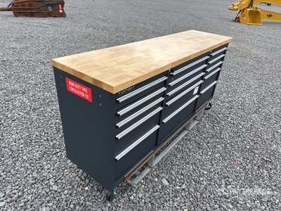 2025 LEAP LT72WB15DR 1836mm-15 Drawers Rolling Workbench Werkzeugschrank (Unused)