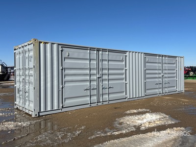 2026 40 ft High Cube Multi-Door Storage Container
