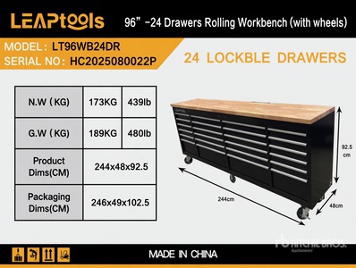 LEAP LT96WB24DR ベンチ (Unused)