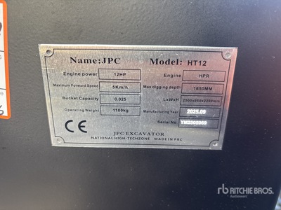 JPC HT12 Minibagger (Unused)
