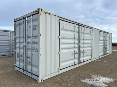 2025 40 ft High Cube Multi-Door Storage Container