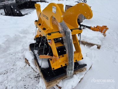 2025 TOFT TOFT08EC Vibratory Plate Compactor Attachment - Fits Cat 320 (Unused)