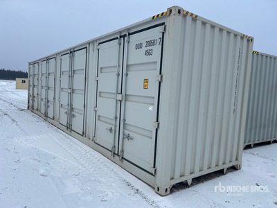 2025 40 ft High Cube Multi-Door Storage Container