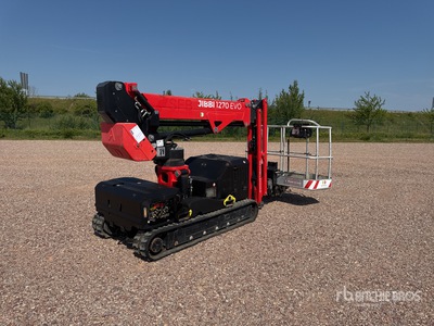 2020 AlmaCrawler JIBBI 1270 Crawler Diesel Nacelle Articulee Articulating Boom Lift