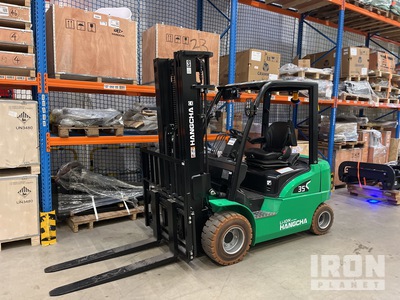 2023 Hangcha CPD35 XD4-SI26 3500 kg Electric Forklift (Unused)