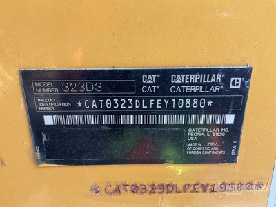 2022 Cat 323D3 Excavadora Hidraulica / Tracked Excavator