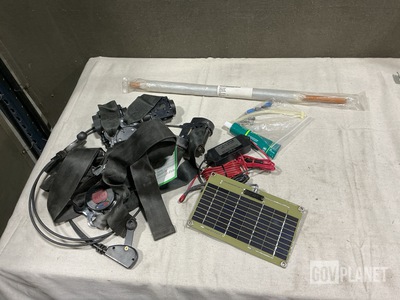 (3) Solargizers, (19) Radiator Rods & Assorted Items