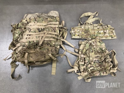 (6) Large Rucksacks, (11) Assault Packs & Assorted Items