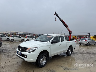 2018 Mitsubishi L200 Extended Cab 2.4 DI-D CLUB CAB INVITE CON GRU Pickup