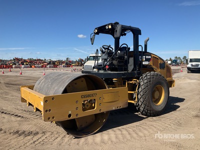 2020 Cat CS54B Smooth Drum Compactor
