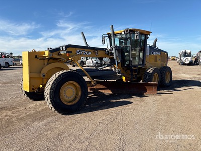 2016 John Deere 672G AWD Motor Grader